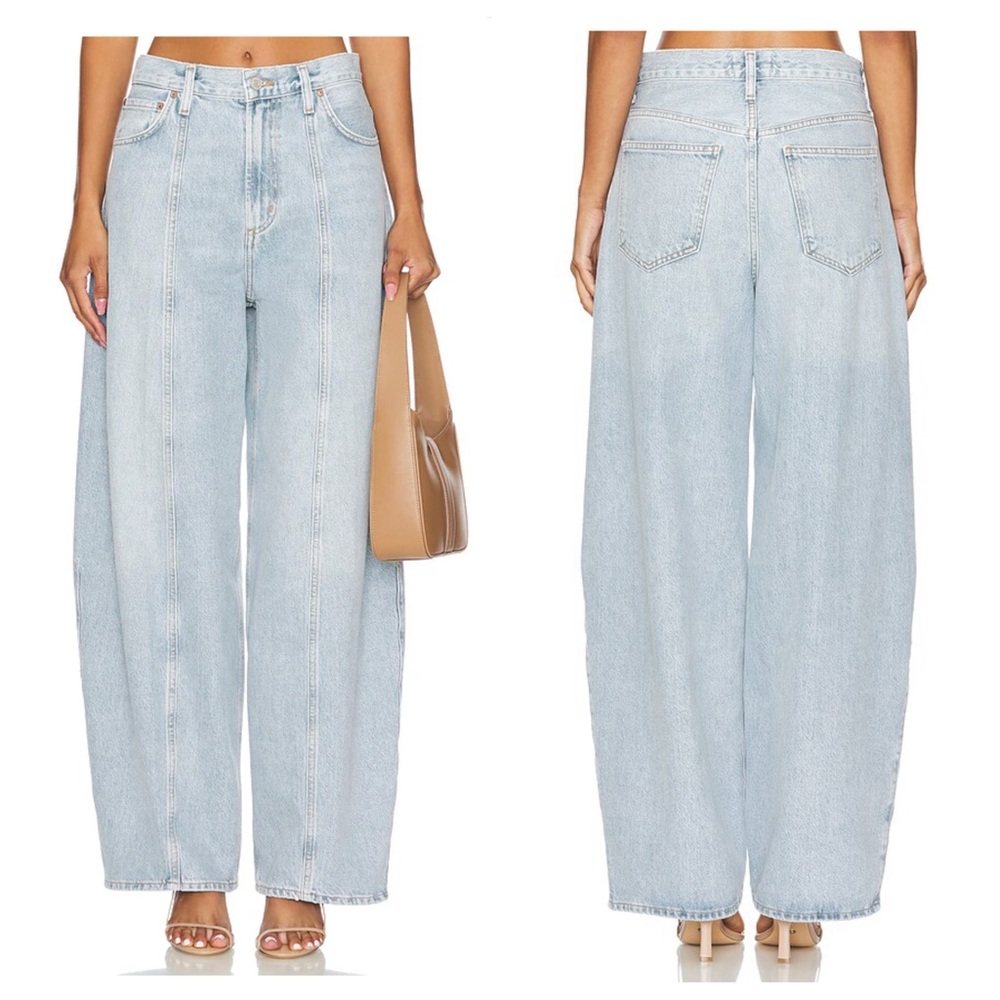 Agolde Kristen Wide Leg Jean in Exposure | 29 NWT - Picture 3 of 13